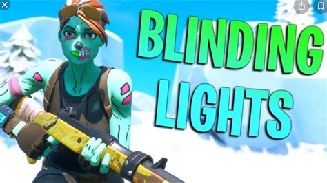 Blinding Lights Fortnite Montage Youtube