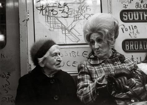 Kvetchlandia — Helen Levitt Subway Portrait New York