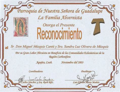 Certificado De Primera Comunion Catolica Certificado De Confirmacion