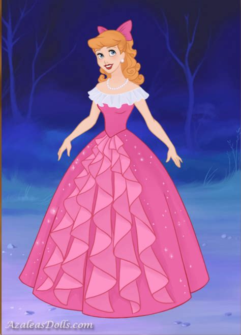 Cinderella In Her Beautiful Pink Dress From Fairytale Princess Dress Up