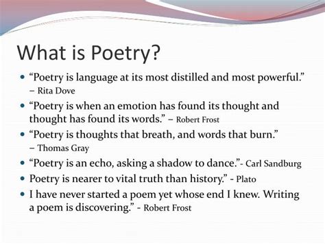 Ppt What Is Poetry Powerpoint Presentation Free Download Id1674662
