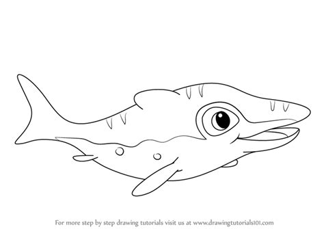 Learn How To Draw Mo From The Land Before Time The Land