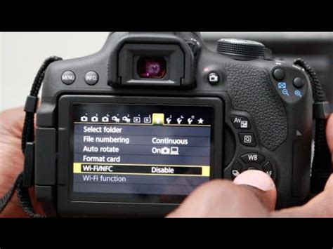 Make sure you have help moving and setting it up. How To Connect Canon WiFi Camera to Smartphone T6i And ...