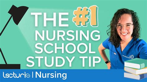 The Best Nursing School Study Tips Lecturio Nursing Youtube