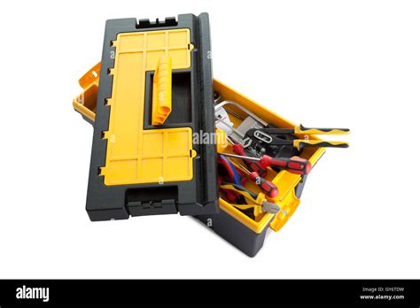 Mechanic Tool Box Cut Out Stock Images Pictures Alamy