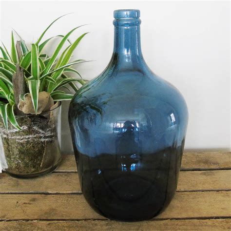 Recycled Glass Bottle Vase By The Den And Now