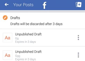 How to find facebook drafts on android. Where Can I Find My Draft On Facebook Android App? - High Technologies