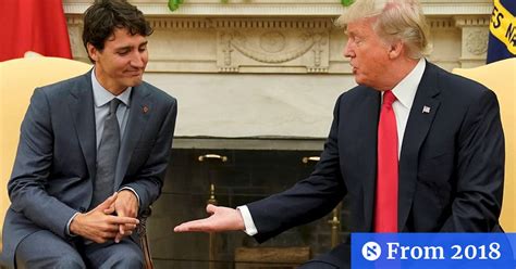 Trump Reportedly Told Trudeau Didnt Canada Burn Down The White House