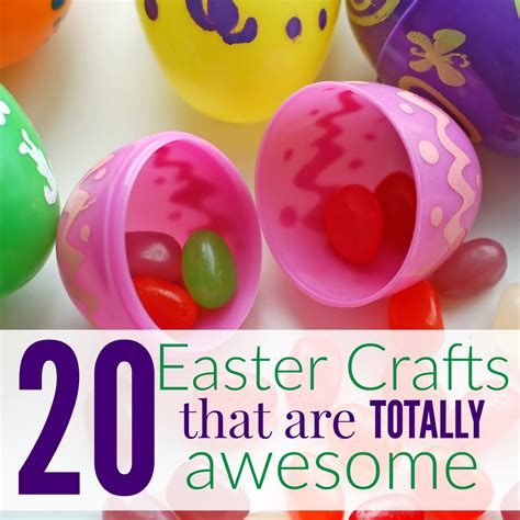 20 Easy Easter Crafts That Kids Will Think Are Awesome