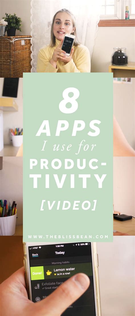 A good habit tracking app makes this process easier. VIDEO 8 Apps I Use for Productivity in 2018 | App ...