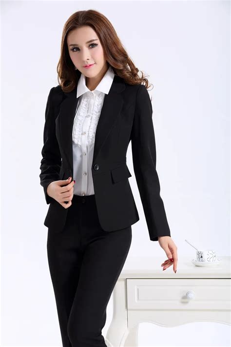 Women Business Suits Formal Office Suits Work Wear Autumn Winter