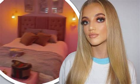 Katie Price Gives A Tour Of Her Daughter Princess Pink Bedroom With Double Bed And Makeup