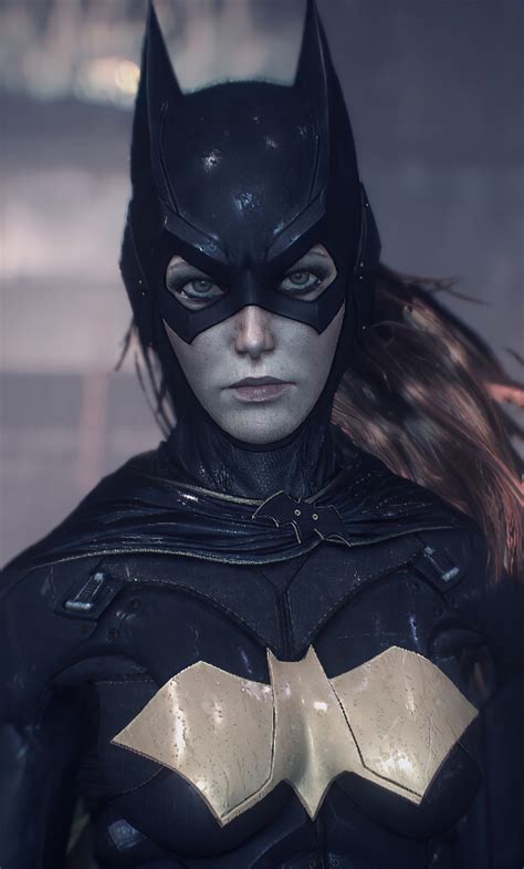 Download Wallpaper 1280x2120 Batgirl Superhero Batman Arkham Knight