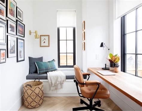 Office Nook With A View In 2020 Home Office Design Guest Bedroom