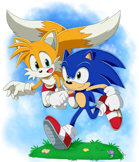 Sonic And Tails On Deviantart Cute Sonic