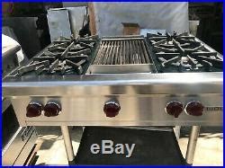 The range is the worst ever quality you can get. 36 Wolf Stainless Range top, 4+ grill, in Los Angeles ...