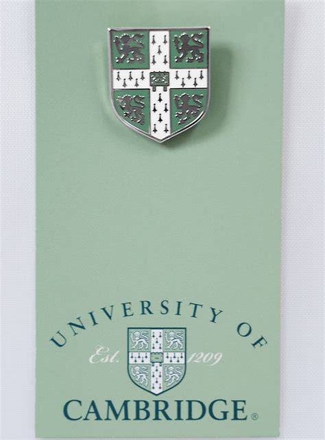 University Of Cambridge Blue Lapel Pin Ryder And Amies