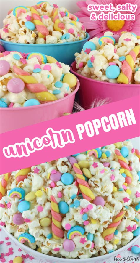 This Unicorn Popcorn Is Sweet And Salty And Chock Full Of Sprinkles