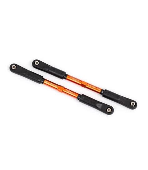 Camber Links Rear Sledge Orange Anodized 7075 T6 Aluminum 144mm 2
