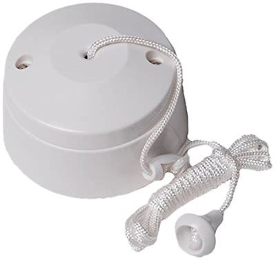 Your ceiling fan has a broken light pull chain. Bulk Hardware BH02684 2-Way Ceiling Switch Bathroom Pull ...