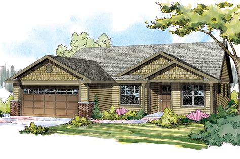 Craftsman House Plans Pineville 30 937 Associated Designs