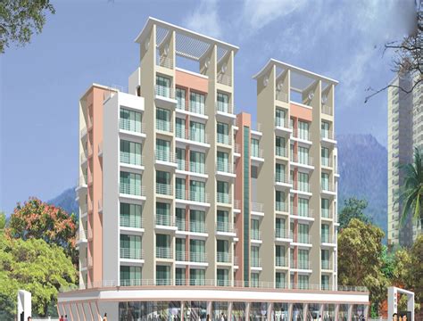 Main Elevation Image 1 Of Platinum Group Om Sai Shrushti Unit