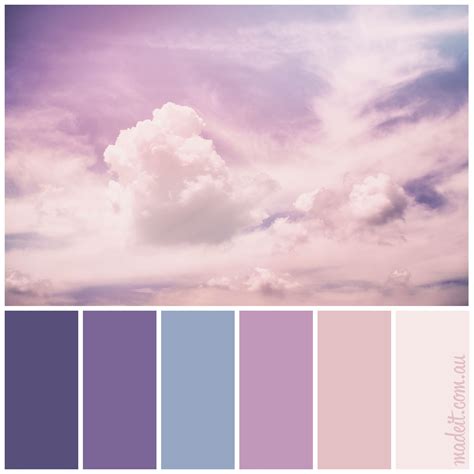 Dreamy Pastel Skies A Heavenly Colour Palette To Inspire Creativity