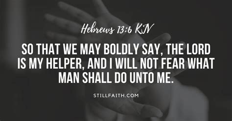 159 Bible Verses About Fear Kjv Stillfaith
