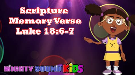 Luke 186 ‬7 Scripture Memory Verse Mighty Sound Kids