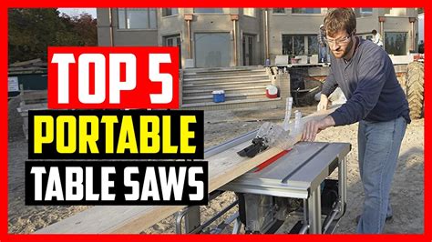 Top 5 Best Portable Table Saws Review 2022 Youtube