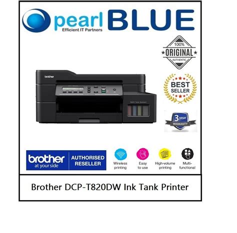 Ready Stock Brother DCP T820DW Ink Tank Printer Business Savings