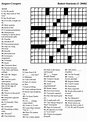Usa Today Printable Crossword | Printable Crossword Puzzles - Sudoku ...