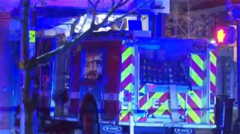 Fire Truck Slams Into Dorchester Bank After Crash Off Duty Pd Officer