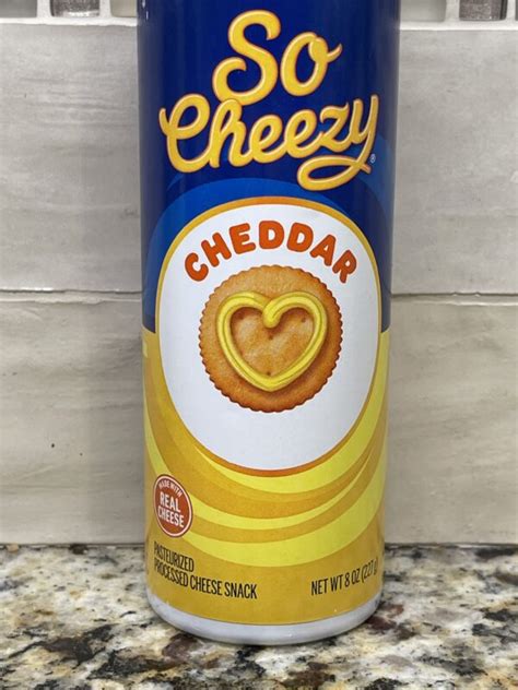 3 Cans So Cheezy Cheese Snack Spray Squeeze Cheddar Cheese Wiz 8 Oz