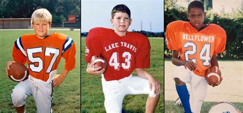Nfl Players As Youth Football Players Sports Illustrated