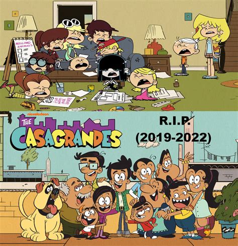 The Loud Kids Are Sad About The Casagrandes Ending By Peanutslegotoons