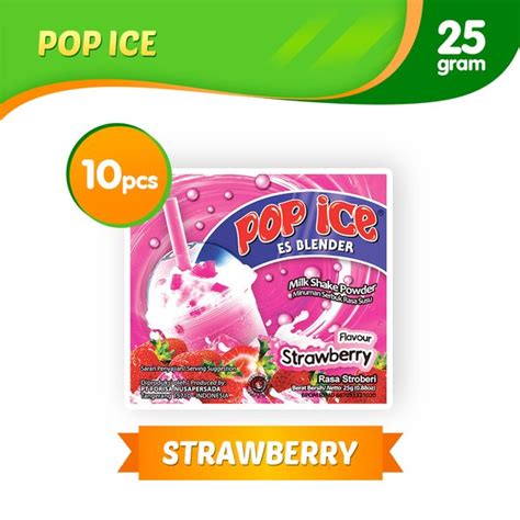 Jual Pop Ice Strawberry Di Lapak Forisa Store Bukalapak