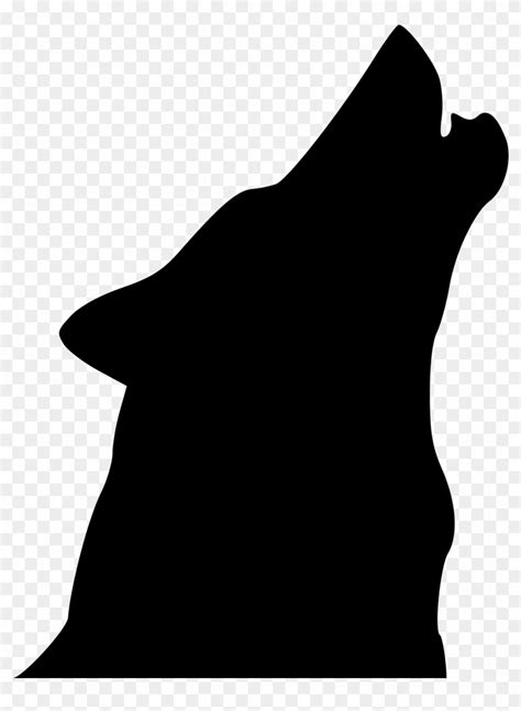 Wolf Clipart Wolf Howling Howling Wolf Head Silhouette Free