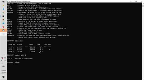 Format Your Disk From Cmd Partitions Delete Disk Management