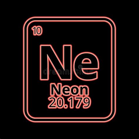 Periodic Table Neon Wallpaper