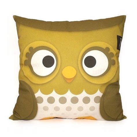 Forest Owl Deluxe Pillow By Mymimi On Etsy Owl Pillow Pillows Owl Fabric