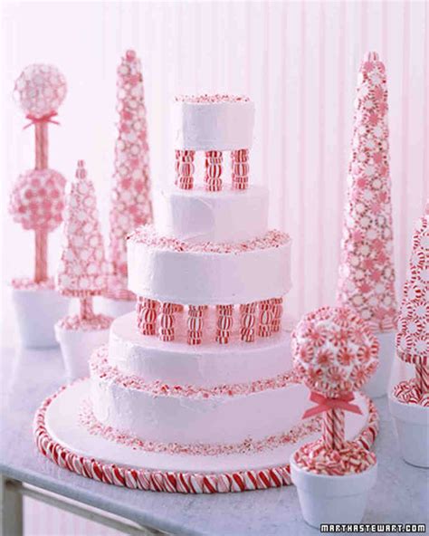 Peppermint Fantasy Cake Recipe Martha Stewart Weddings