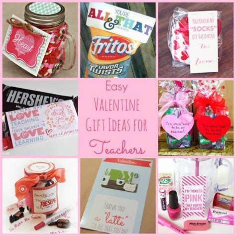 Give the day of hearts meaning by sharing it with the one you love. Easy Valentine Gift Ideas for the Teacher - Happy Home Fairy