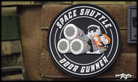 Space Gunner Pvc Patch Ubicaciondepersonascdmxgobmx