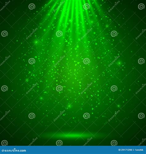 Green Magic Light Abstract Background Royalty Free Stock Photos Image