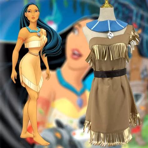 Disfraz De Princesa Pocahontas De Disney Cosplay Anime Pa Meses Sin Intereses