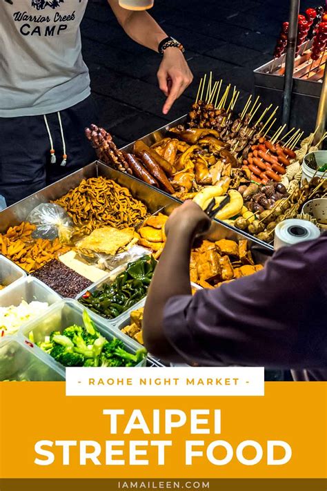 What To Eat And Drink At Raohe Night Market In Taipei Taiwan