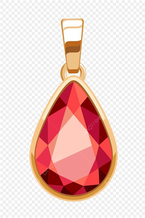 Jewelry Illustration Vector Hd Png Images Ruby Jewelry Illustration