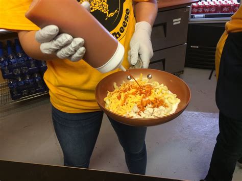 If you want to serve meat, i would recommend serving with pork chops or oven roasted chicken along with a vegetable like green beans or broccoli. Meat That Goes Good With Mac And Cheese / What Goes with ...