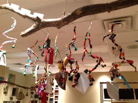 There are no nails in the walls. Reggio Inspired: Hanging Art - Fairy Dust Teaching